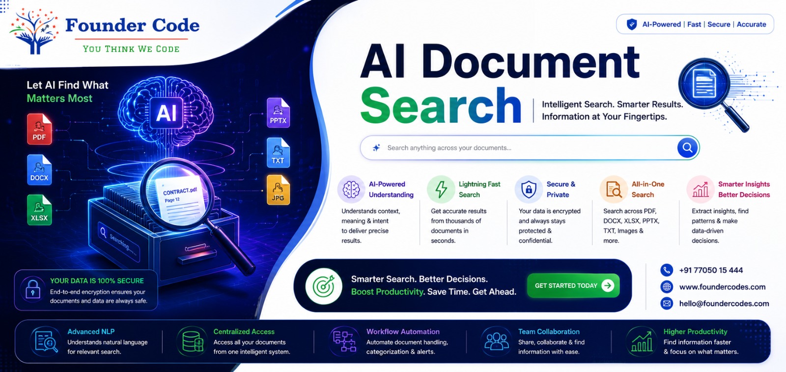 AI Document Search Banner